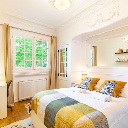 Grand & Classy Apartment With Private Garden, Villa Des Ammonites Meudon Bagian luar foto