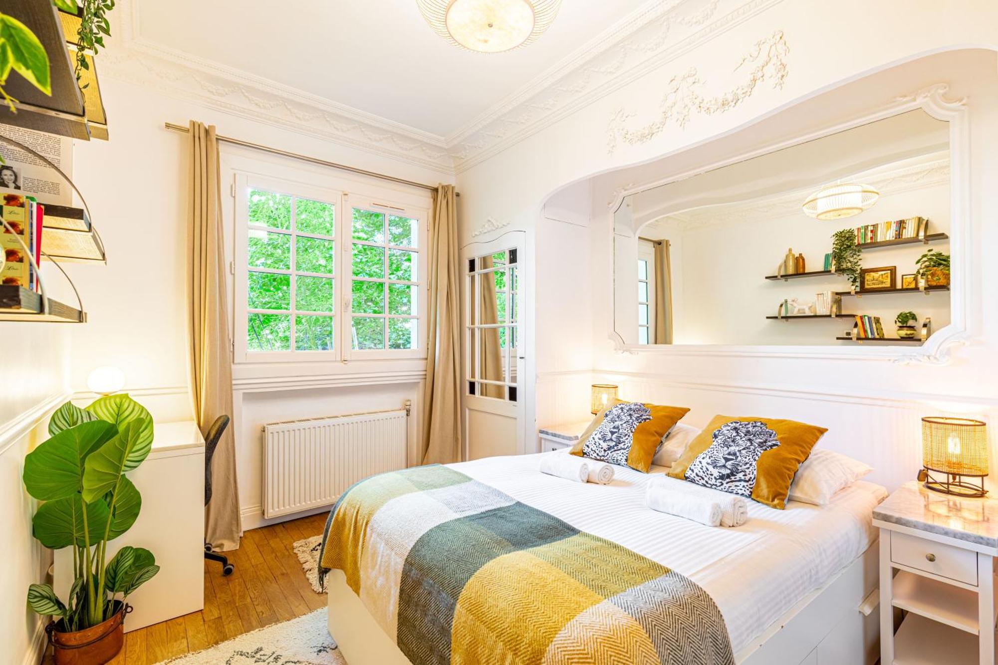 Grand & Classy Apartment With Private Garden, Villa Des Ammonites Meudon Bagian luar foto