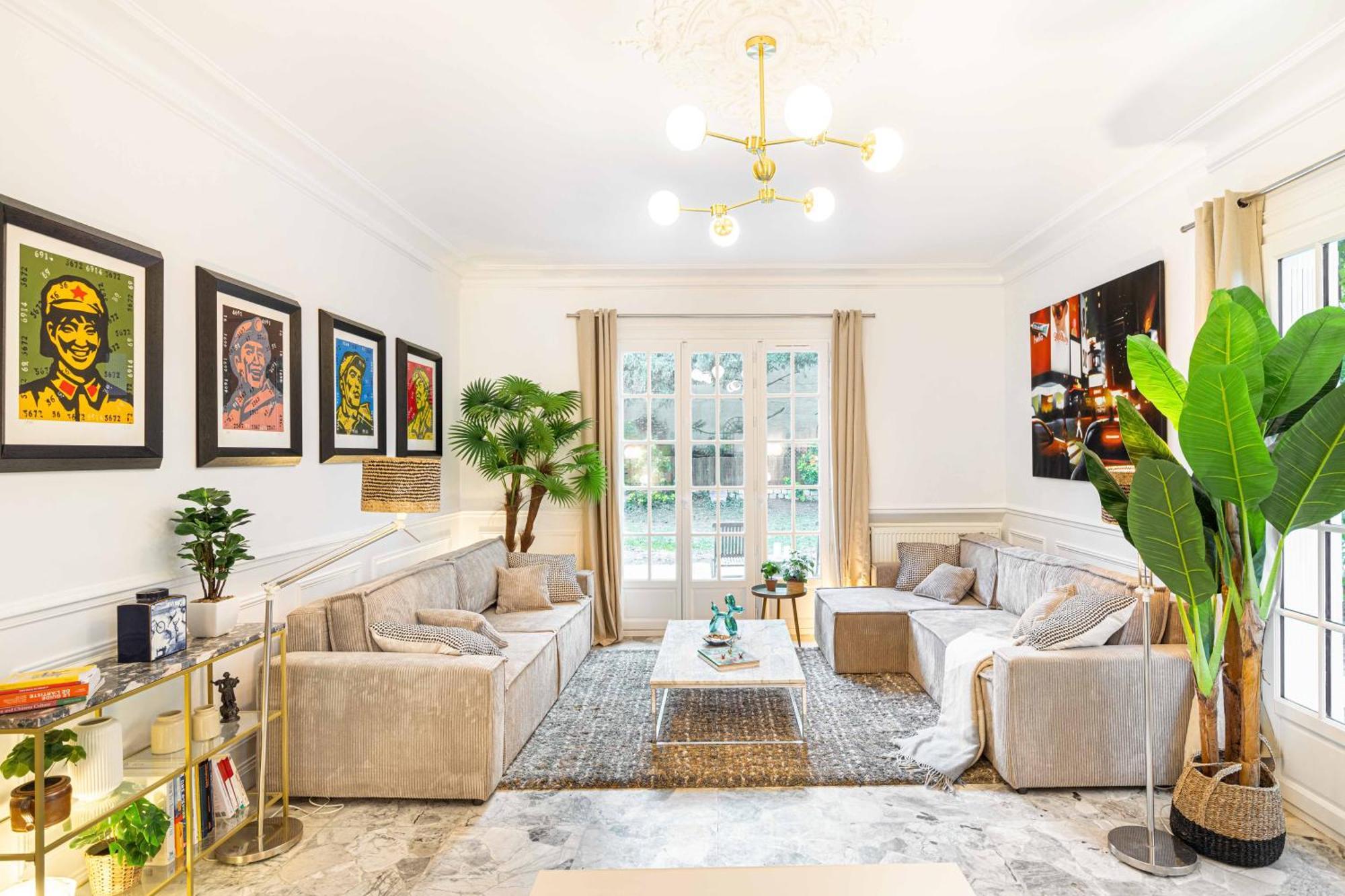 Grand & Classy Apartment With Private Garden, Villa Des Ammonites Meudon Bagian luar foto