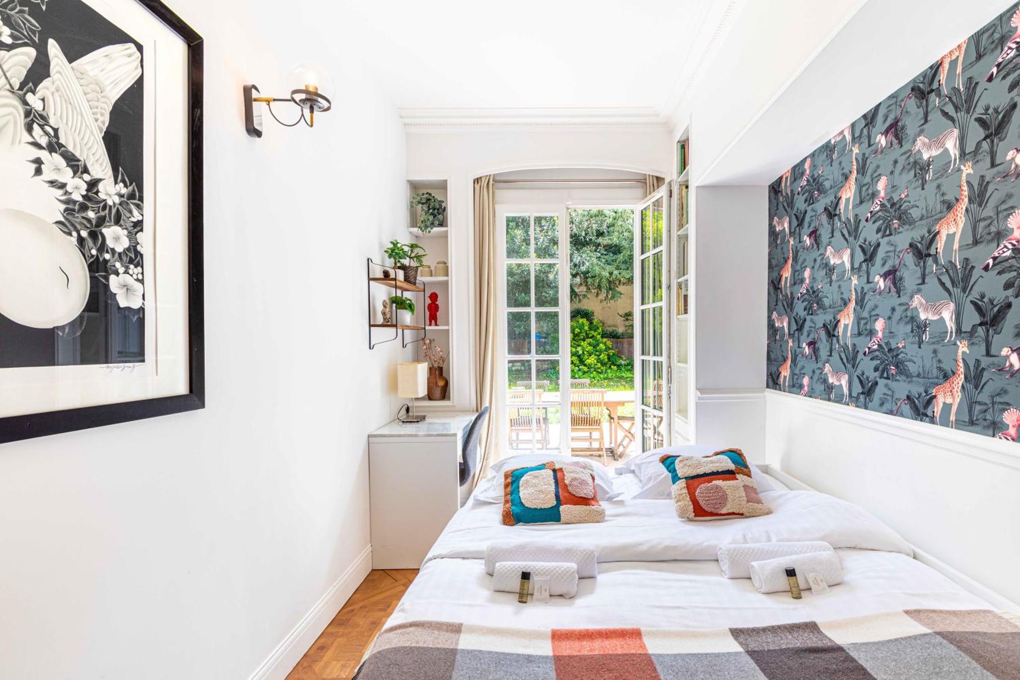 Grand & Classy Apartment With Private Garden, Villa Des Ammonites Meudon Bagian luar foto